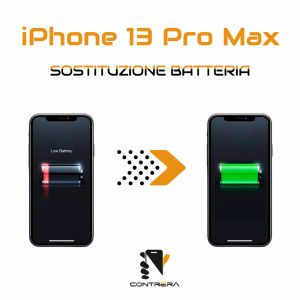 Sostituzione batteria iPhone 13 Pro Max