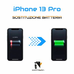 Sostituzione batteria iPhone 13 Pro