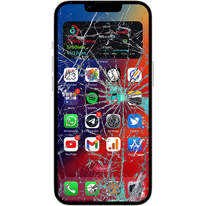 display telefono rotto2