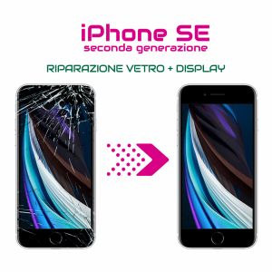 Riparazione vetro display iPhone SE 2020 Palermo