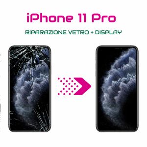 Riparazione vetro display iPhone 11 Pro Palermo