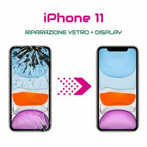 Riparazione vetro display iPhone 11 Palermo