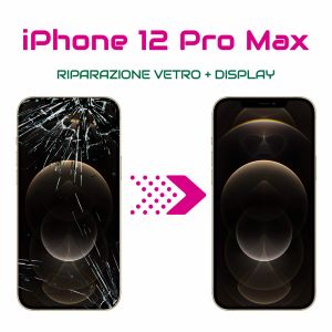 Riparazione vetro display iPhone 12 Pro Max Palermo