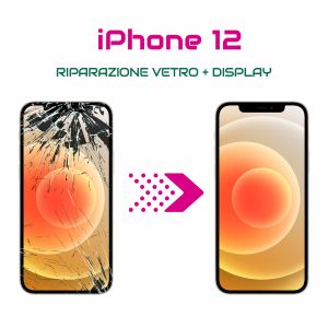 Riparazione vetro display iPhone 12 Palermo