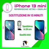 riparazione vetro iphone13 mini