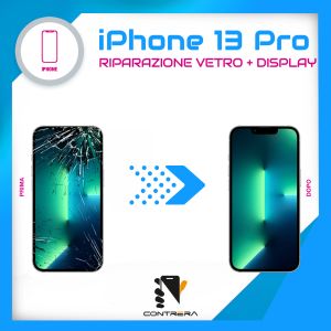 Riparazione vetro display iPhone 13 Pro Palermo